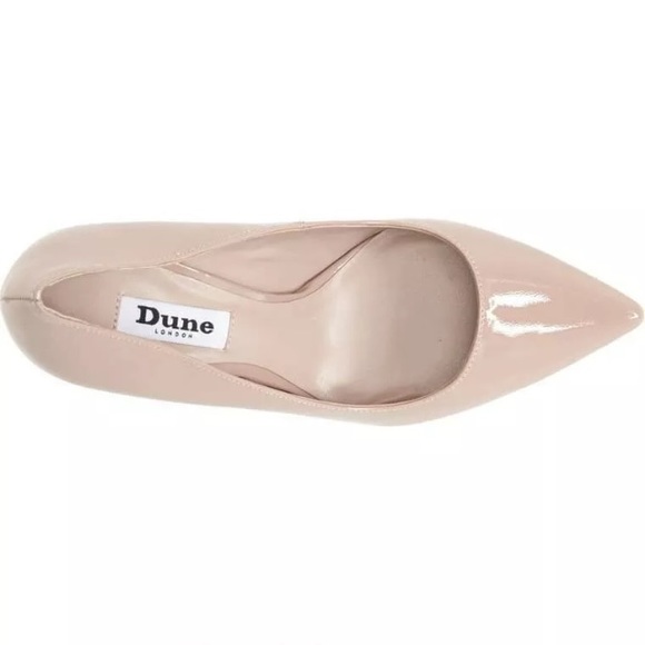Dune London Rose Nude Beige Heel Pumps Stilettos - Picture 6 of 13